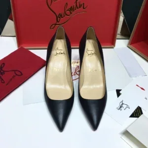 Christian Louboutin Black Leather