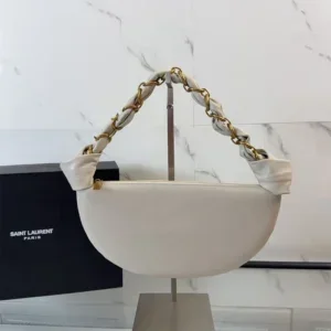 YSL Amalia mini hobo lambskin leather shoulder bag