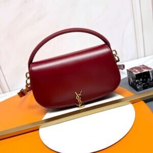 Saint Laurent Voltaire Mini black leather shoulder bag